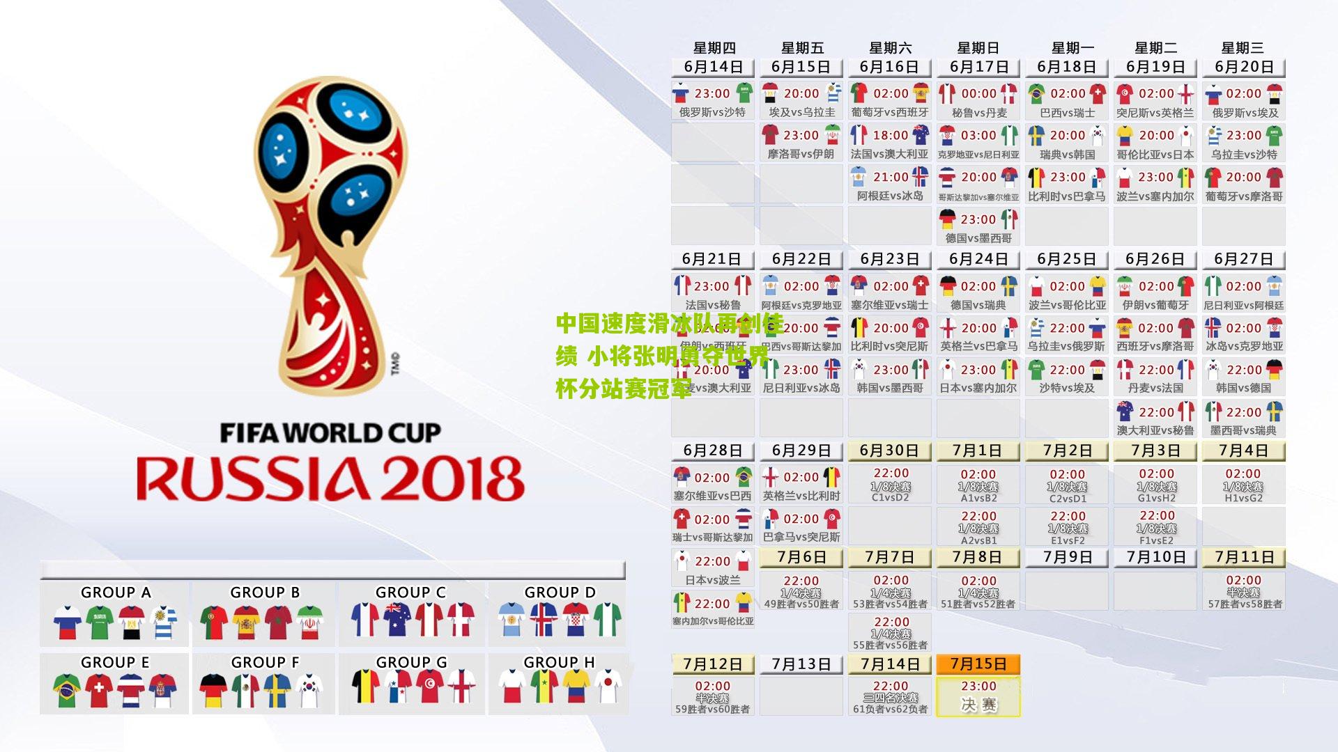 中国速度滑冰队再创佳绩 小将张明勇夺世界杯分站赛冠军